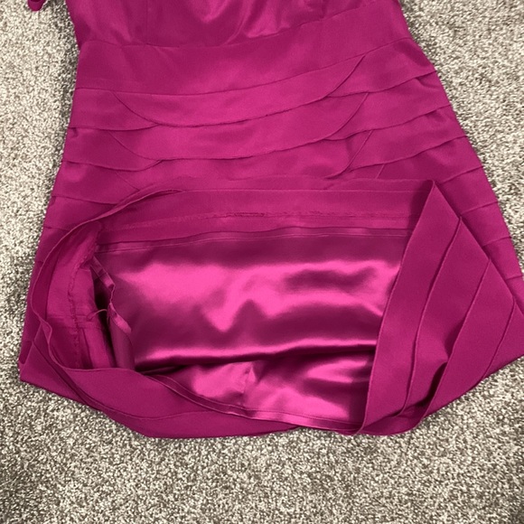 Gianni Bini Cocktail Prom Bridesmaid Dress Size 8 EUC Strapless Spaghett… - Picture 14 of 14